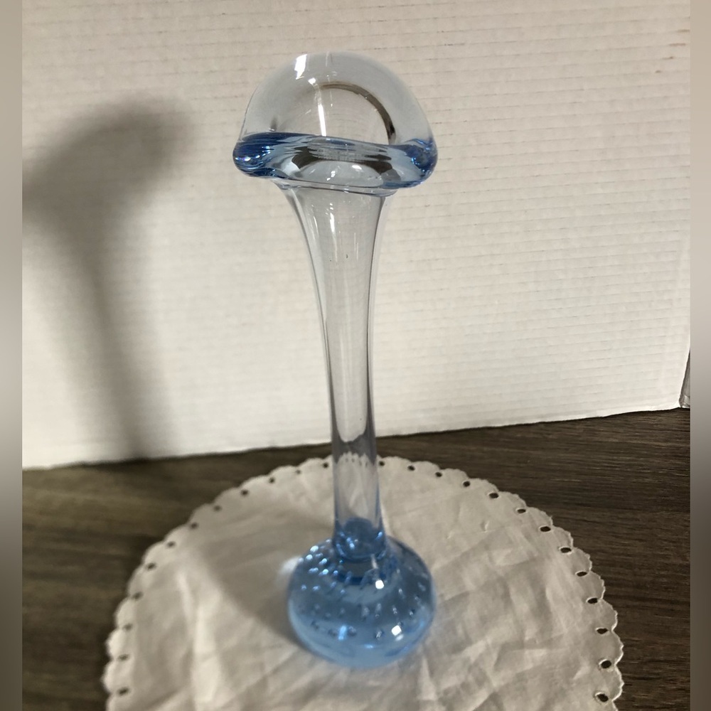 Vtg Aseda Art Glass Bubble Vase